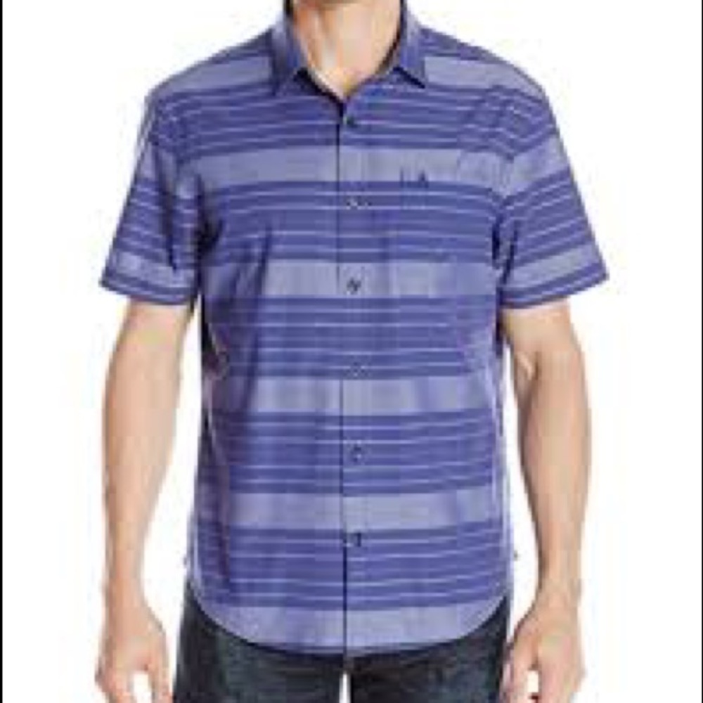 Original Penguin Striped Button Down Men’s Shirt